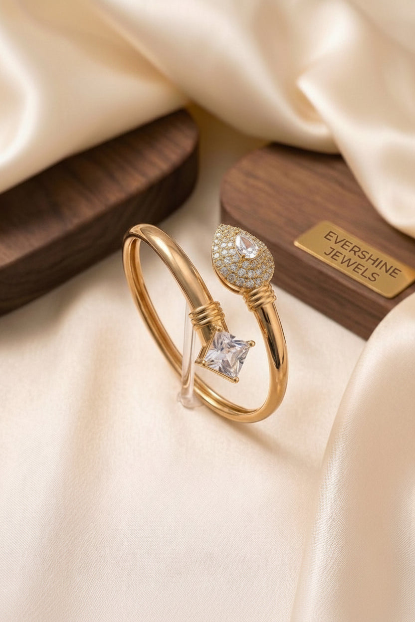 Crystal Cuff Bangle
