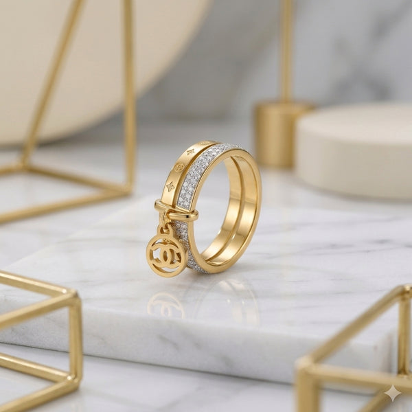 Crystal Band Ring