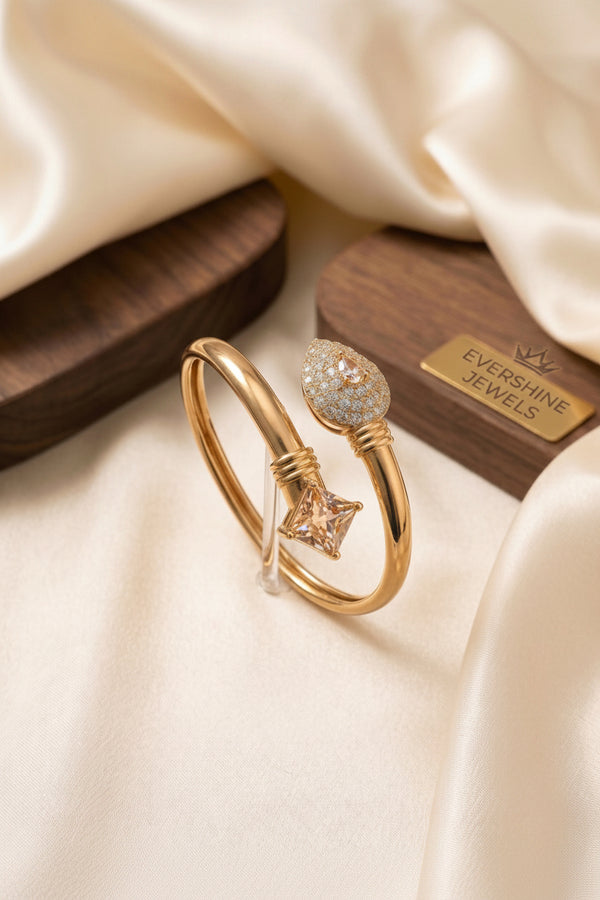 Crystal Cuff Bangle