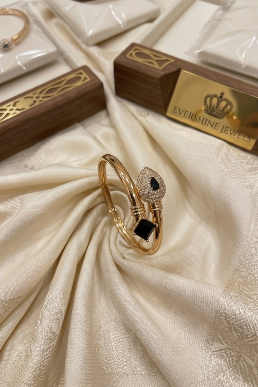 Crystal Cuff Bangle
