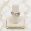 Crystal Cross Ring